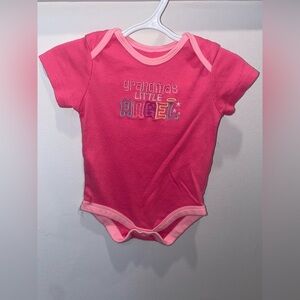 5/$15 George Pink Baby Onesie
